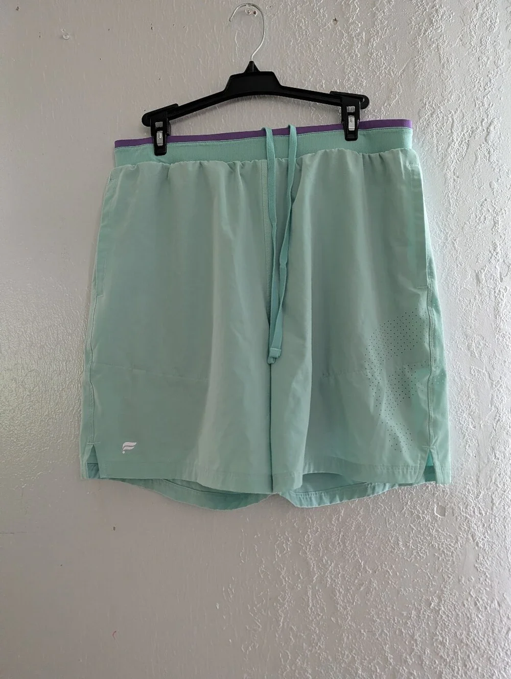 Fabletics Mint Green Fundamental II Athletic Short